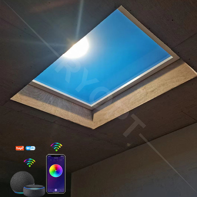 شراء 60 * 60 300 واط لوحة LED مثبتة على السطح مصباح أزرق سماوي للمنزل التصنيع عبر الإنترنت