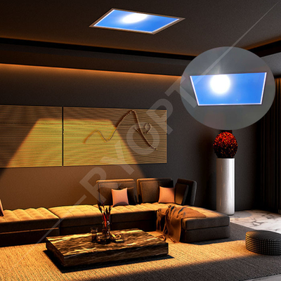 شراء مصابيح سقف سكايلايت اصطناعية ليد سكاي 500 وات قابلة للتعديل نظام التحكم Tuya Alexa التصنيع عبر الإنترنت
