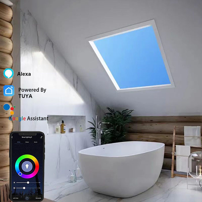 شراء ريللي التشتت LED ضوء نافذة مزيف 8000 ليمن خفيف التصنيع عبر الإنترنت