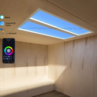 ضوء أبيض لون مصباح LED الاصطناعي للتركيب المرتفع على السطح ومجموعة درجات الحرارة 2100K-7500K في المكتب