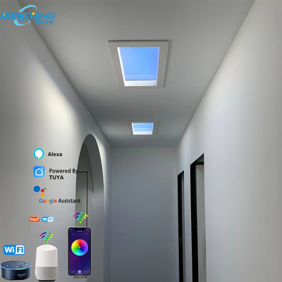 CCT 2700K-6500K إضاءة سقف LED صناعية 50W 110VDC متينة
