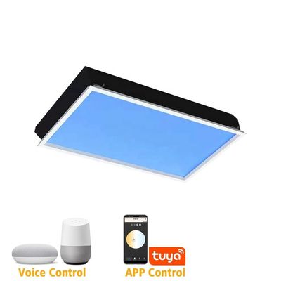 110VAC الظاهري الاصطناعي LED كوة لوحة تعتيم 60x120 CCT 6500K 8000lm