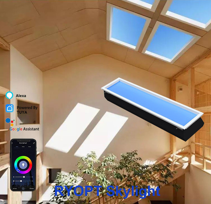110V 220V LED داخلي لوحة السقف ضوء 120X30 Tuya Alexa Control