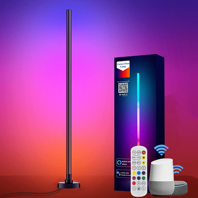 CCT 2500K-6500K RGB مصباح زاوية ، مصباح أرضي زاوية متغير اللون قابل للتعتيم