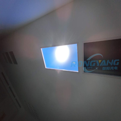 عكس الضوء 600x1200 الاصطناعي لوحة سقف ضوء الشمس Tuya التحكم 90 درجة