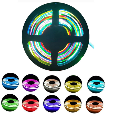 إضاءة خلفية للتلفاز الذكي RGB COB LED قطاع حبل ضوء 12 فولت مقاوم للماء