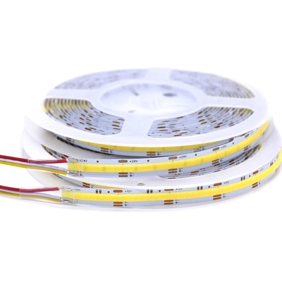 أضواء الشريط LED الدافئة PCB القابلة للدوران ، شريط LED خالي من النقاط 608LED / M