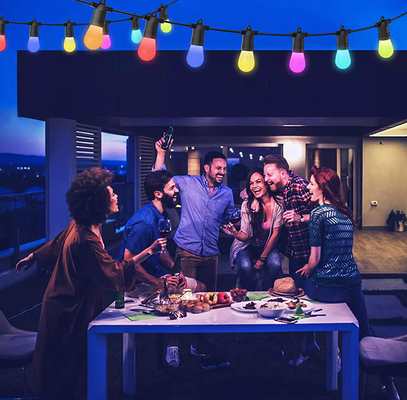2700K عيد الميلاد RGB سلسلة ضوء التحكم الصوتي عملي مستقر