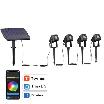 85RA RGB ملونة في الهواء الطلق أضواء كاشفة للتحكم عن بعد متعدد السطور