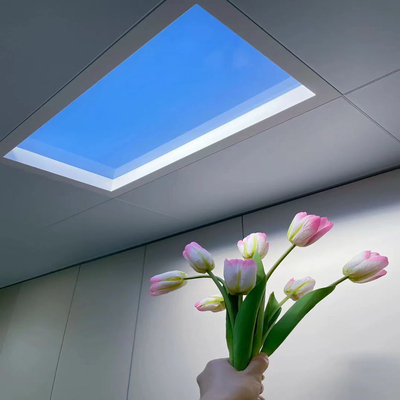 مصباح SkyRay LED لتحويل الغرفة ، تأثير ضوء الشمس الطبيعي ، مثالي للبيئات ذات الضوء المنخفض