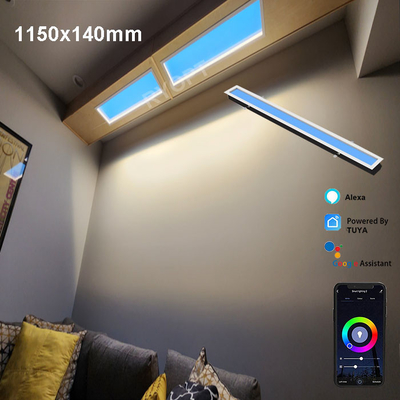 3.6A لوحة LED الحالية للضوء السطحي الاصطناعي مع Tuya WiFi BT Control لوحة LED مزيفة للضوء السطحي