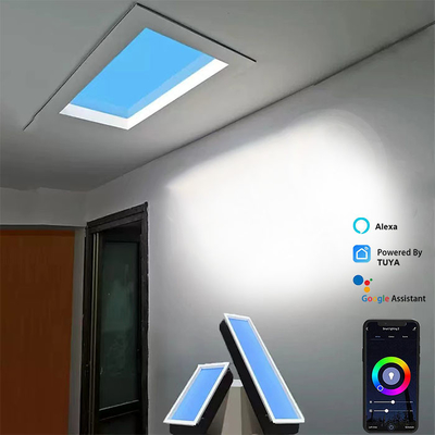 3.6A لوحة ضوء السقف LED 2100-7000K درجة حرارة اللون 6-10 متر مربع منطقة مشعة