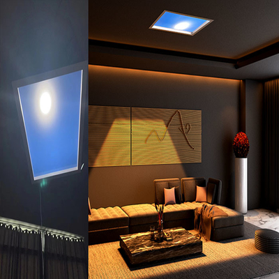 Smart Tuya Slim مصباح السقف الاصطناعي LED Blue Sky السقف