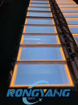 100W استهلاك الطاقة لوحة نافذة مزيفة للتركيب الجداري في غرف الانتظار والمناطق