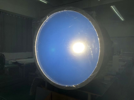 ضوء السقف الذكي مع محاكاة أشعة الشمس ، 2FT Round 80W ، > 3000 لومن ، Mesh 5.0 و Tuya App Support ، 2700K-6500K لبيئة النهار إلى الليل