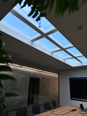 ضوء أبيض اللون مُدمج سماء اصطناعية LED 12 كجم طريقة تركيب مُدمجة للاستخدام التجاري